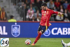 Ferran Torres se retira de la selección española debido a una lesión muscular.