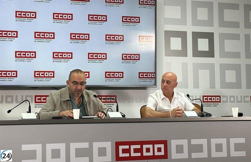 CCOO denuncia que la patronal obstaculiza la negociación de 45 convenios en Castilla y León.
