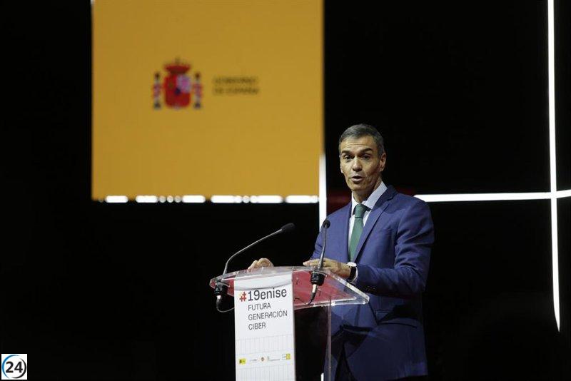 Pedro Sánchez afirma que España está lista para enfrentar cualquier desafío en ciberseguridad.