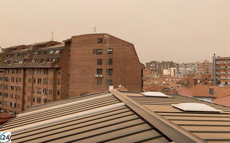 Se declara alerta en Valladolid por entrada de aire africano.