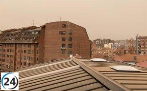 Se declara alerta en Valladolid por entrada de aire africano.