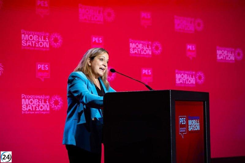 Iratxe García continúa como líder del Partido Socialista Europeo.