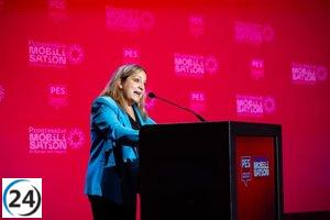 Iratxe García continúa como líder del Partido Socialista Europeo.