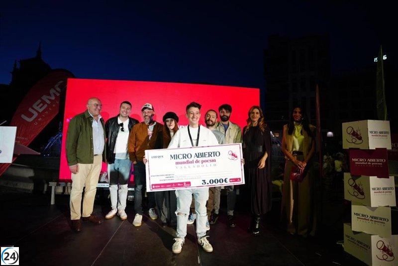 Juliet Kent se convierte en la primera campeona del Mundial de Micro Poesía en Valladolid.