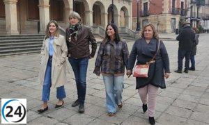 Martínez aboga por situar a la mujer rural en el centro de las políticas territoriales.