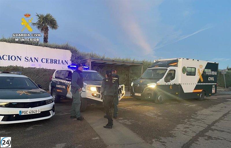 Drones y Guardia Civil rastrean San Cebrián en la búsqueda de un vecino desaparecido.