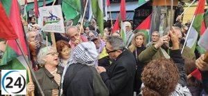Masiva protesta en el Calderón contra la proyección de película israelí en la Seminci.