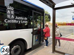 Buscyl alcanza un hito: más de un millón de viajes gratuitos en autobuses de la Junta.