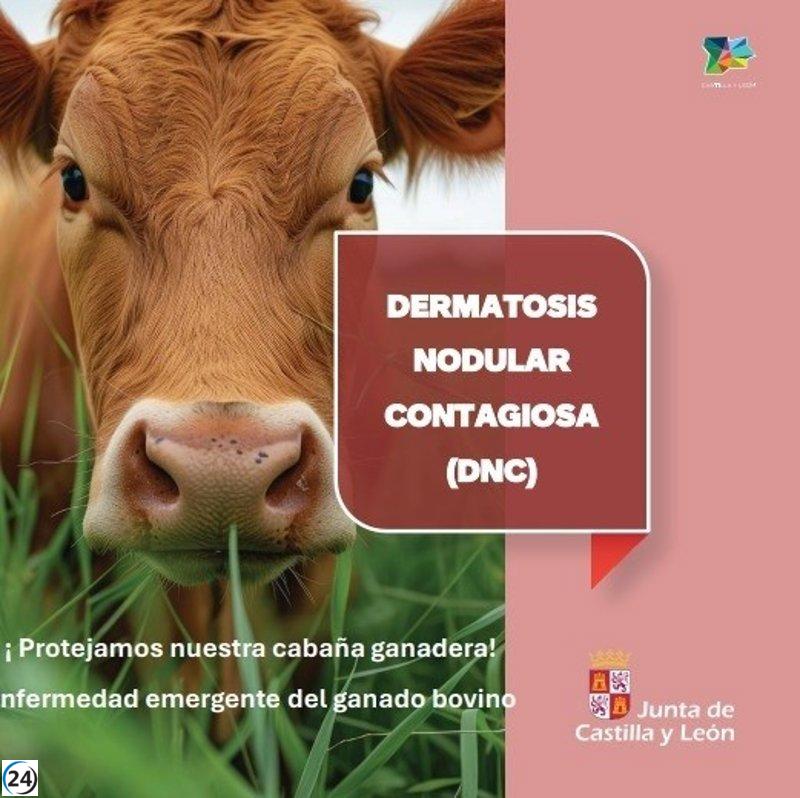 CyL lanza campaña para aumentar la concienciación sobre la Dermatosis Nodular.
