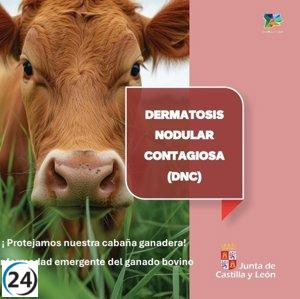 CyL lanza campaña para aumentar la concienciación sobre la Dermatosis Nodular.