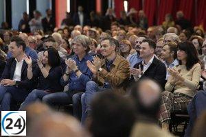 Sánchez impulsa la transformación en Castilla y León con Martínez, criticando el estancamiento de PP y Vox.