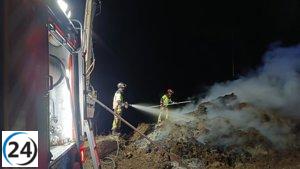Bomberos de León controlan dos incendios en Riaño.