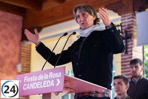 Martínez propone un proyecto visionario en contraste con la indiferencia de Mañueco, el