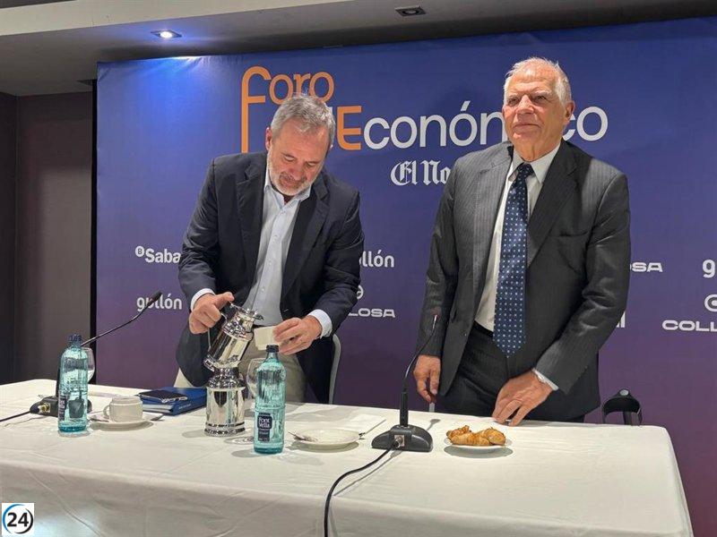 Borrell sostiene que España necesita fortalecer su capacidad de defensa.