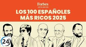 Jesús Núñez Velázquez y su familia, únicos representantes de Castilla y León en el ranking de Forbes España.