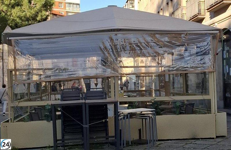 Habitantes de la Zona Centro de Valladolid piden regulaciones frente al auge de terrazas.