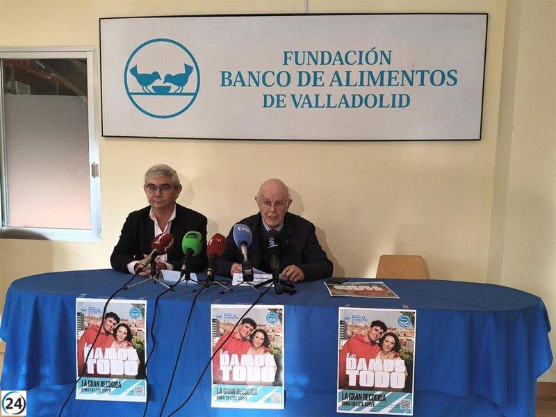 Banco de Alimentos de Valladolid intensifica su campaña para apoyar a 8,000 personas en creciente necesidad.