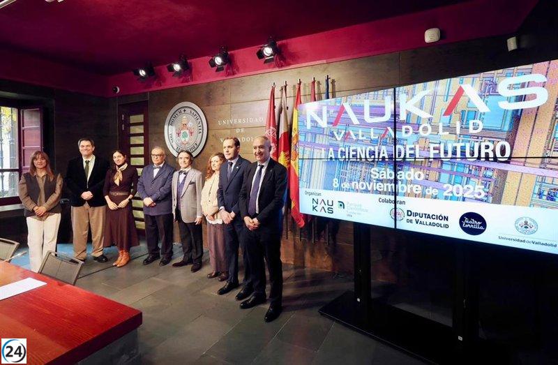 Este sábado, Valladolid acoge la octava edición de Naukas, un encuentro que celebra la ciencia y su difusión.