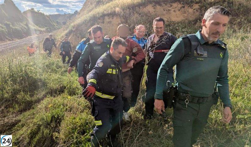 La Guardia Civil rastrea a un hombre de 61 años desaparecido en el centro de Intras, en Toro.