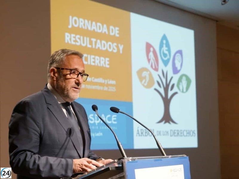 Pollán resalta que los derechos de Aspace son los mismos que pertenecen a todos los ciudadanos.