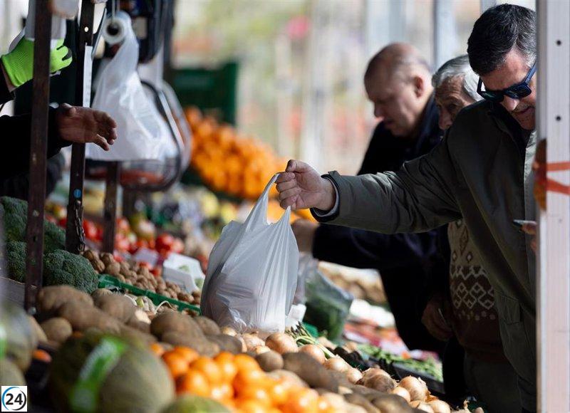 En noviembre, los precios aumentan un 0,4% y la inflación anual alcanza el 3,1%.