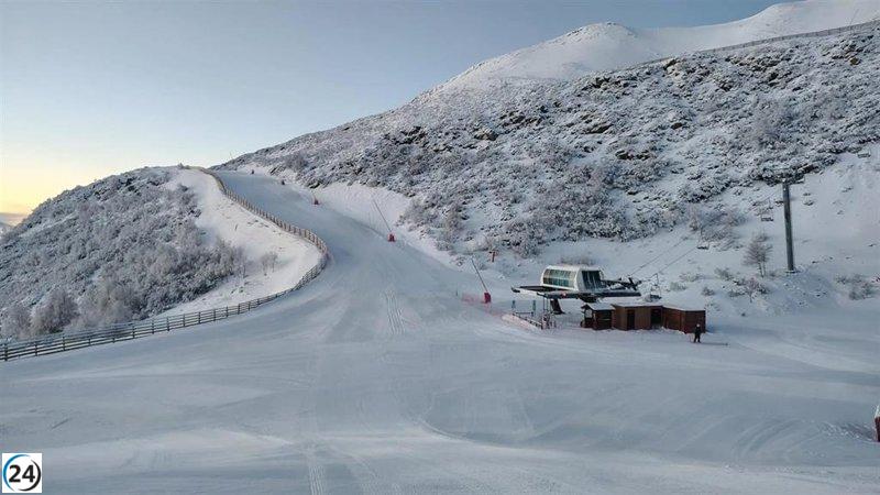San Isidro y Valle Laciana-Leitariegos en León ofrecen más de 21 kilómetros para disfrutar del esquí.