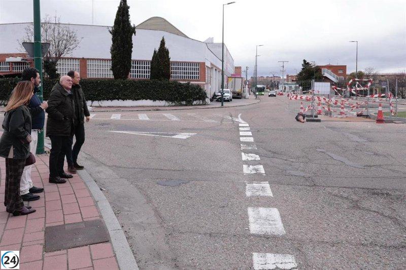 Mejoras en la calle Daniel del Olmo de Valladolid comienzan mañana, afectando el tramo entre Norte de Castilla y Arca Real.