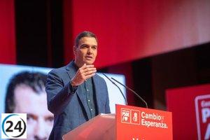 Sánchez, comprometido con la izquierda, recorre Segovia y Burgos en respaldo a Clara Martín y De la Rosa en sus candidaturas.