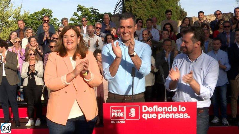 Tudanca acusa al candidato del PP en Segovia de ser cómplice de los desmanes del Gobierno de Mañueco, comparándolo con Gallardo.