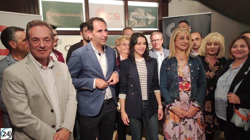 Ciudadanos busca revalidar la Alcaldía de Palencia, según Arrimadas.