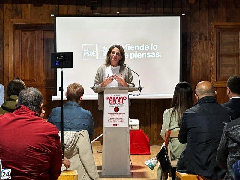 Ribera promete una lectura generosa de sus capacidades para recuperar el patrimonio industrial minero.