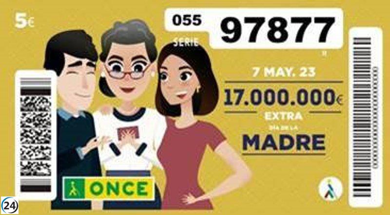 El sorteo del Día de la Madre de la ONCE deja 1,6 millones en Valladolid.