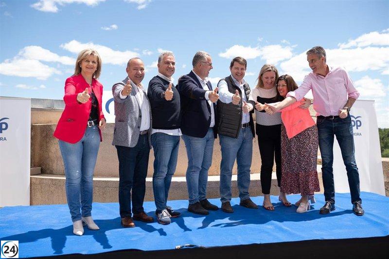 Mañueco critica las mentiras de Sánchez en relación a los millones que no cumplirá.