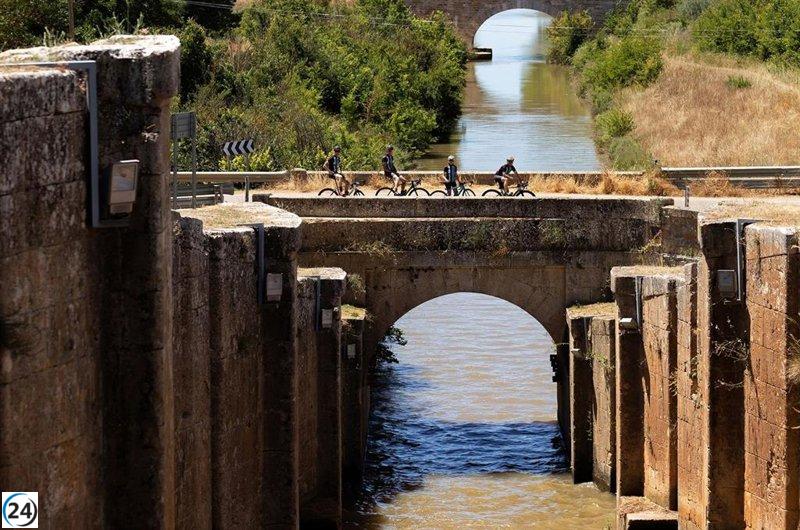 Un ciclista recorre 600 km para explorar Palencia.