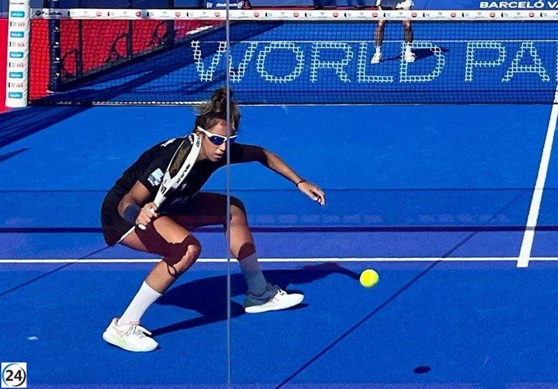 Bea González y Delfi Brea, pioneras finalistas femeninas del Valladolid Máster de Pádel.