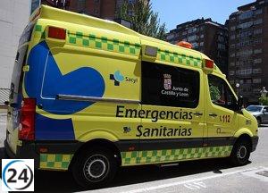 Trágico accidente en Castrovido (Burgos): un hombre pierde la vida en colisión entre un turismo y un camión