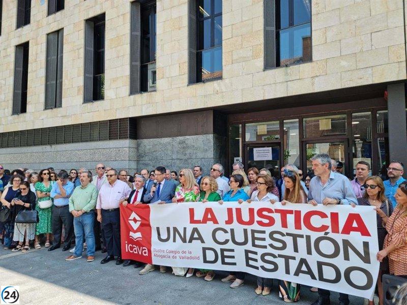 Operadores de Justicia en Valladolid piden el fin de una 