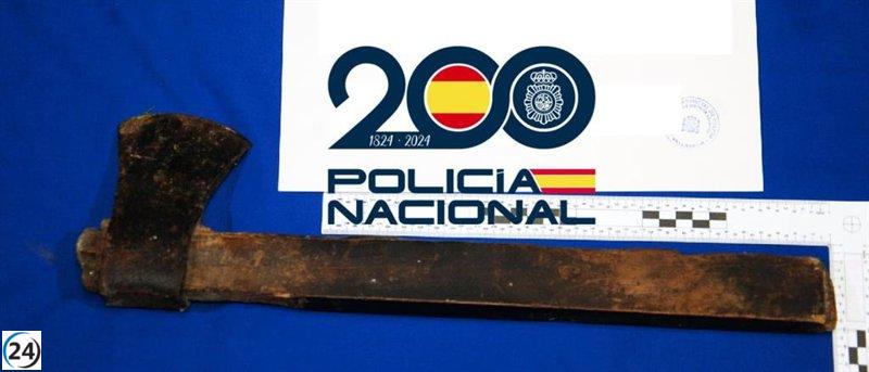 Detienen en Valladolid a individuo por intento de asesinato con cuchillo y hacha en recinto deportivo