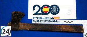 Detienen en Valladolid a individuo por intento de asesinato con cuchillo y hacha en recinto deportivo