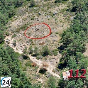 Auxilian a una mujer herida al descender de una montaña en El Espinar (Segovia).