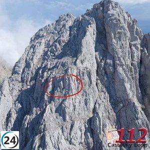 Rescatan a una montañera tras una caída en Picos de Europa.