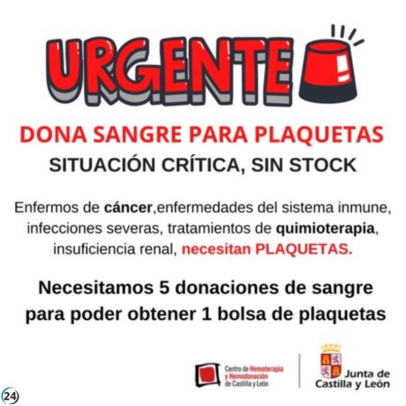 Urge donar sangre ante la crítica escasez de plaquetas