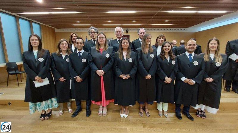 Jueces juran y toman posesión ante la Sala de Gobierno del TSJCyL