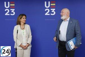 Líderes progresistas piden mayor ambición climática y transición ecológica justa.