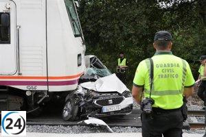Fallece otro joven en el trágico accidente de tren y coche en Lugo