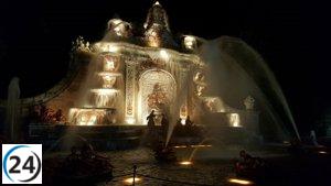 Fuentes de La Granja reducirán encendidos para ahorrar agua