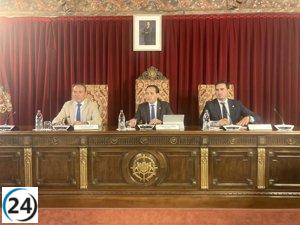 PP aprueba organización administrativa en Diputación de Valladolid con abstención de otros grupos.