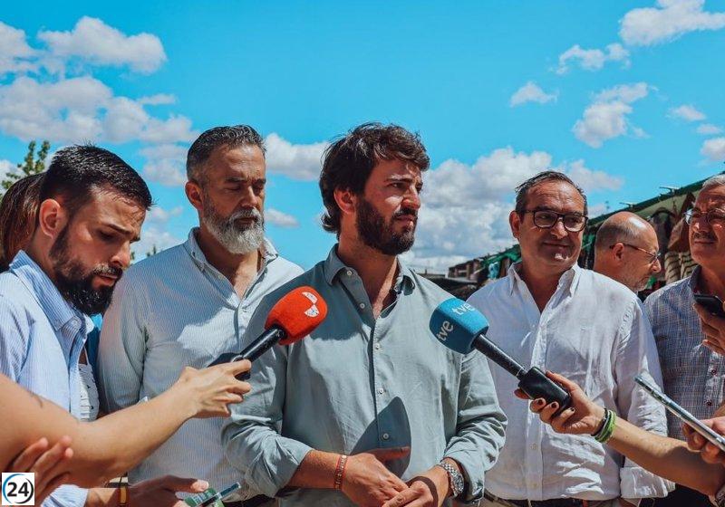 Gallardo, optimista pese a la intoxicación mediática y encuestas en la campaña del 23J.