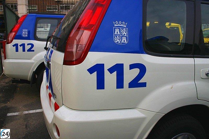 Grave herido por corte profundo en el cuello y hombro en Salamanca