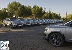 El coche oficial de la Presidencia española de la UE, Renault Austral, promoviendo la industria nacional.